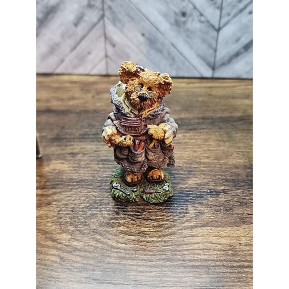 Boyds Bears Jeremy As Noah The Ark Builder #2426 1995 Bearstone Collections - Picture 4 of 12